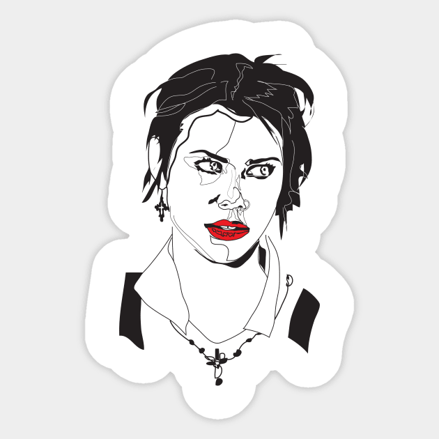 Nancy Downs - The Craft Sticker by LizzyM